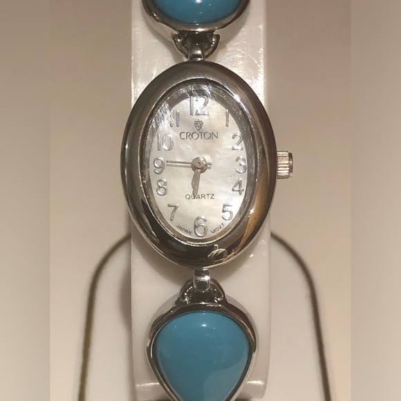 Croton turquoise watch - Picture 2 of 7